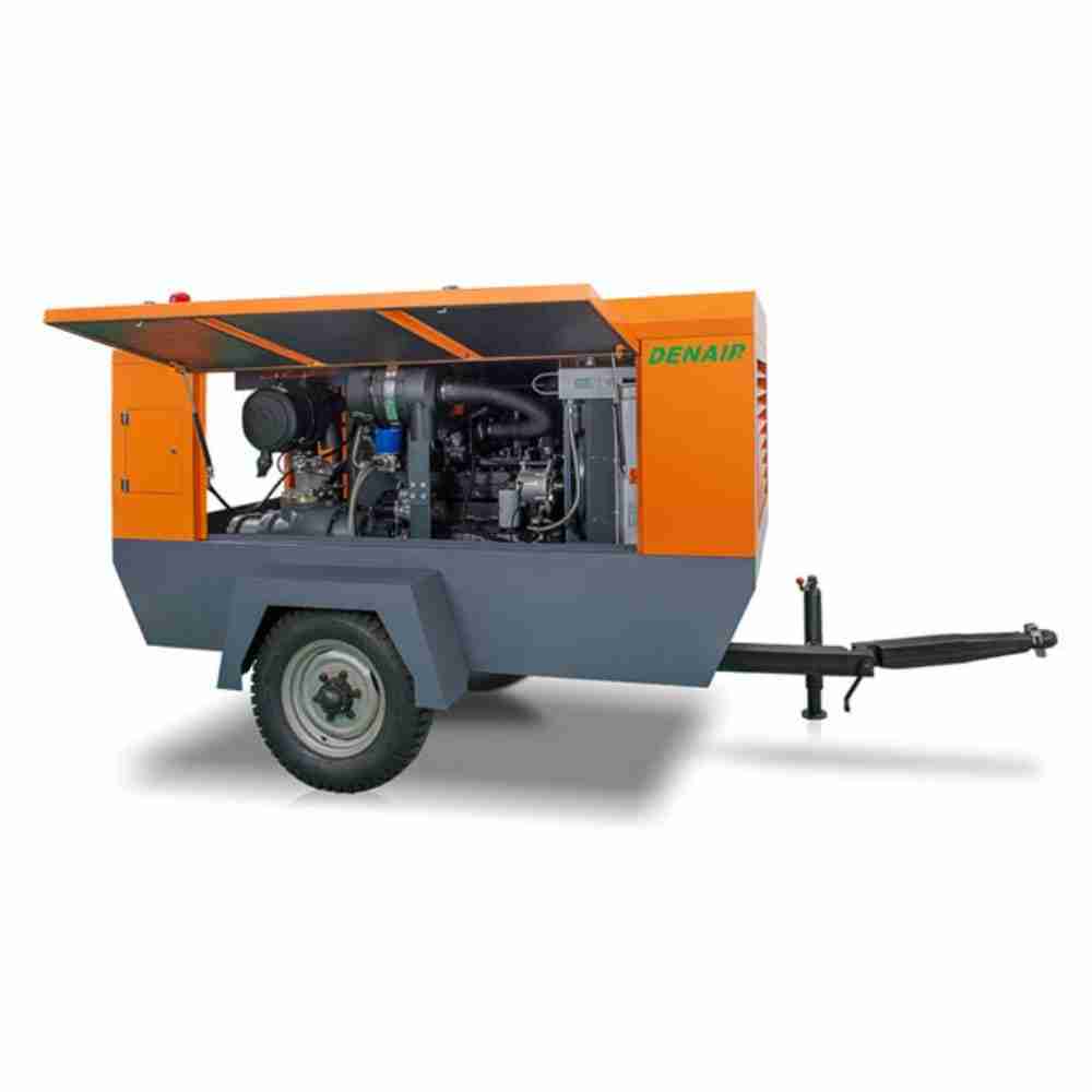Portátil compresor de aire de motor diesel