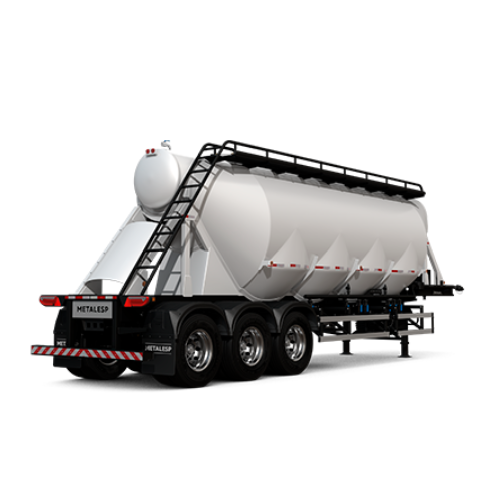 SEMIREMOLQUE SILO 30M³ PARA TRANSPORTE DE CEMENTO